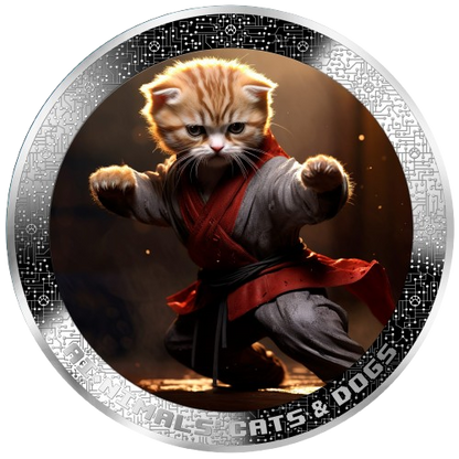 Cameroon – AI•NIMALS - Kung Fu Cat