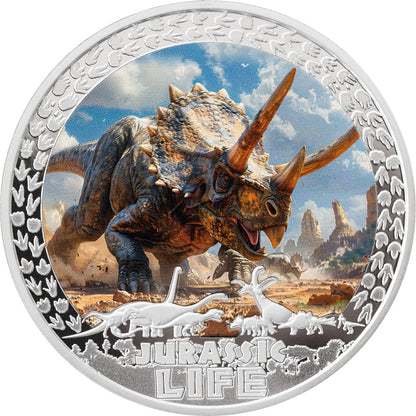 Liberia – Jurassic Life - Triceratops