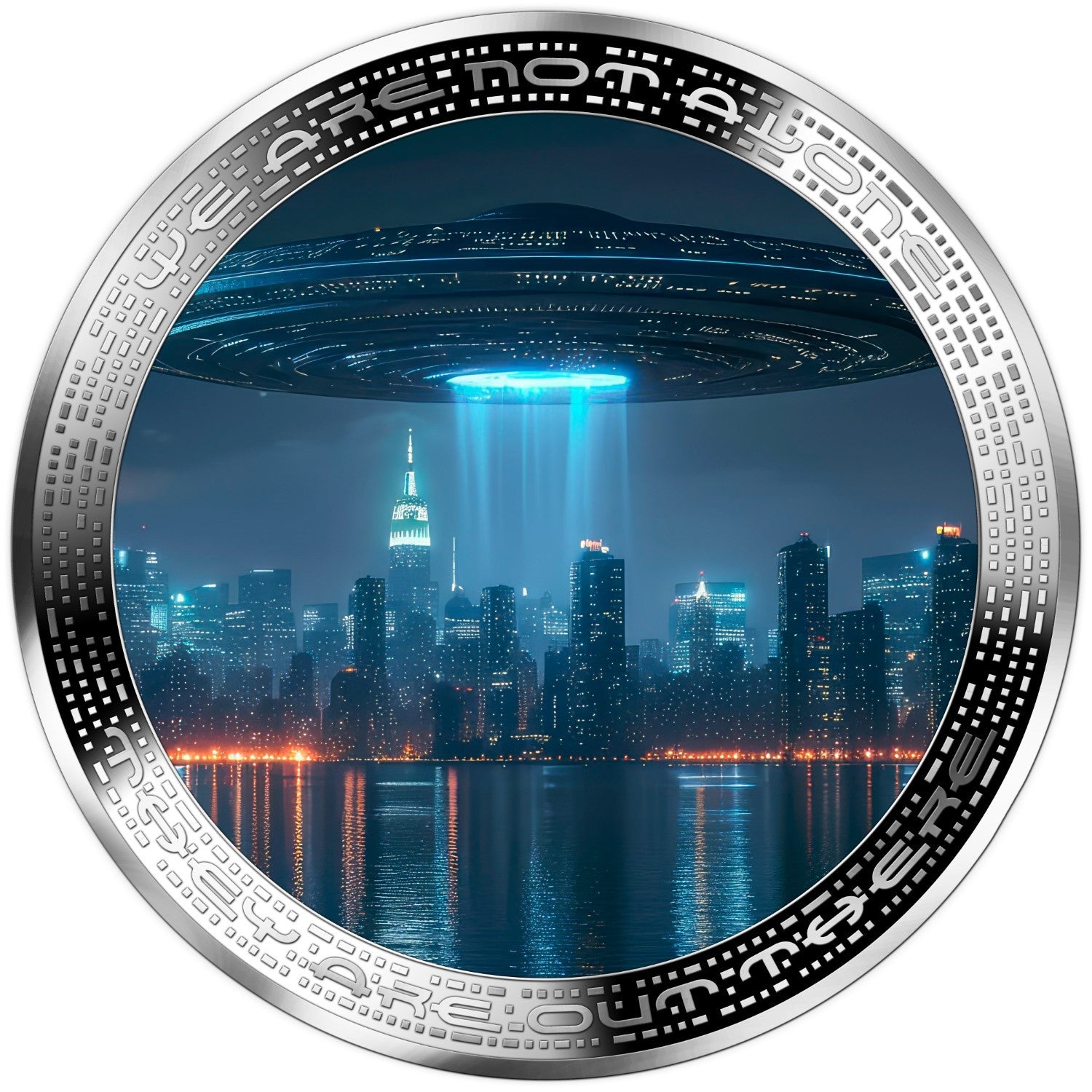 Cameroon – We are not alone – UFO above city