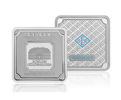 Germany -  1 oz Silver Bar Geiger original