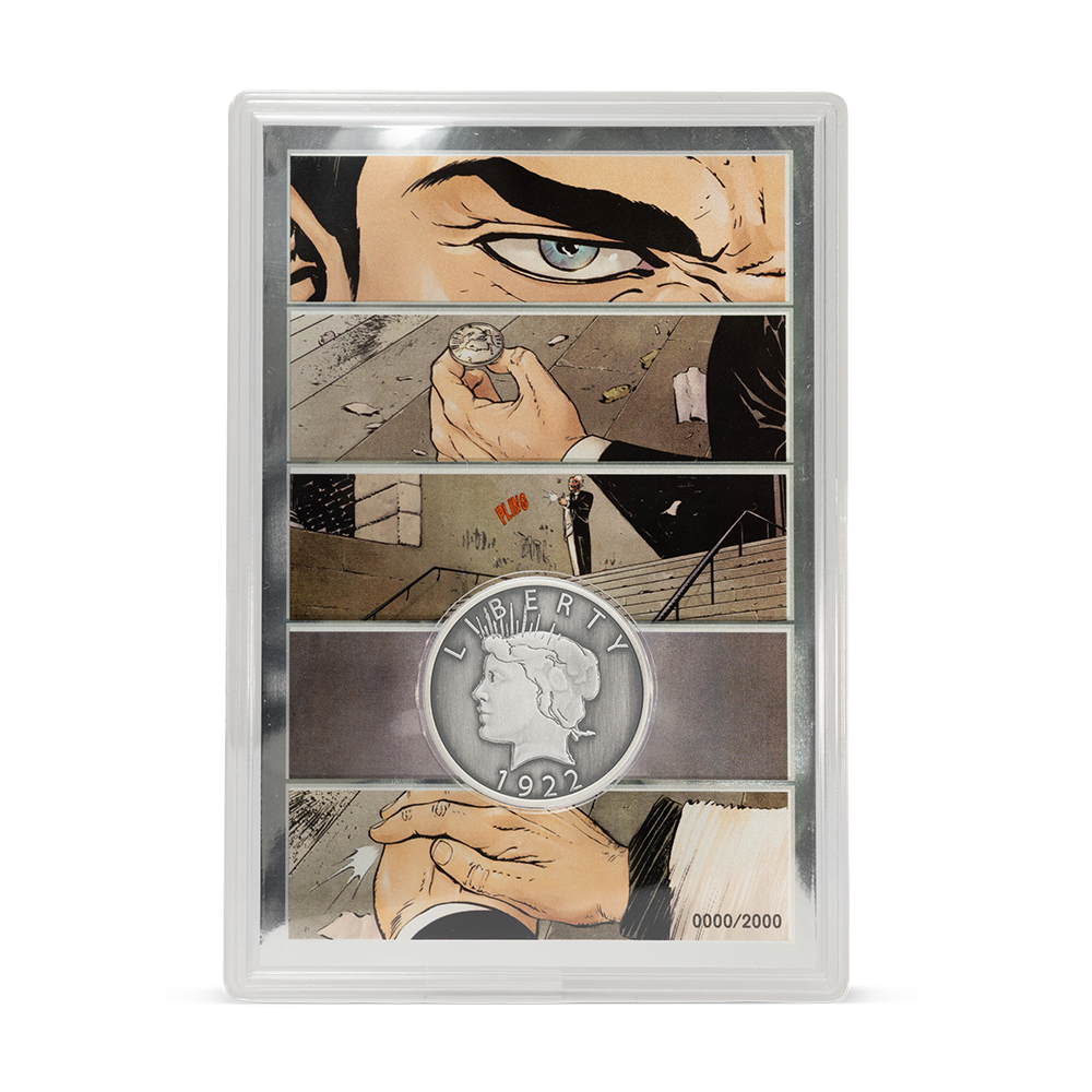 Niue - DC - Two Face Coin & Foil Set