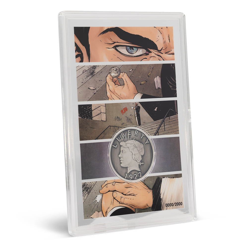 Niue - DC - Two Face Coin & Foil Set