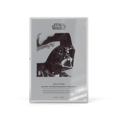 Niue - STAR WARS - SKETCH SERIES - Darth Vader Foil