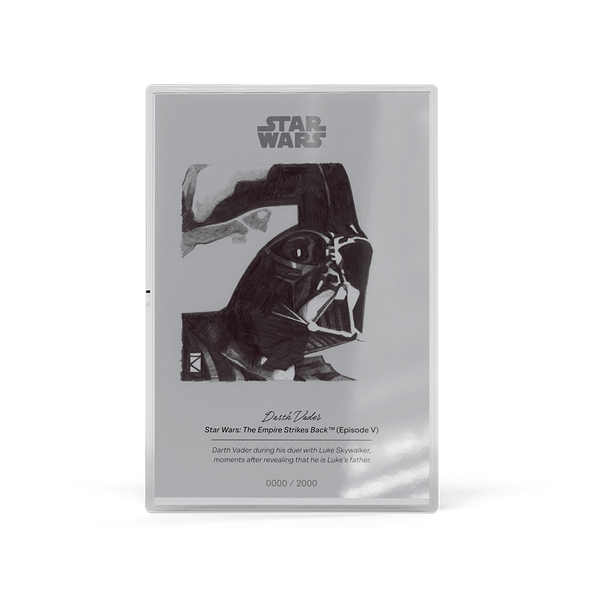 Niue - STAR WARS - SKETCH SERIES - Darth Vader Foil