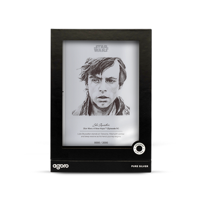 Niue - STAR WARS - SKETCH SERIES - Luke Skywalker Folie