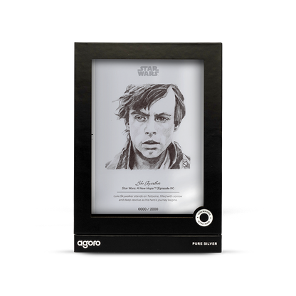 Niue - STAR WARS - SKETCH SERIES - Luke Skywalker Foil