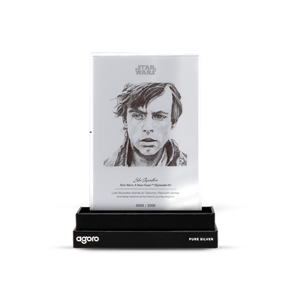 Niue - STAR WARS - SKETCH SERIES - Luke Skywalker Foil