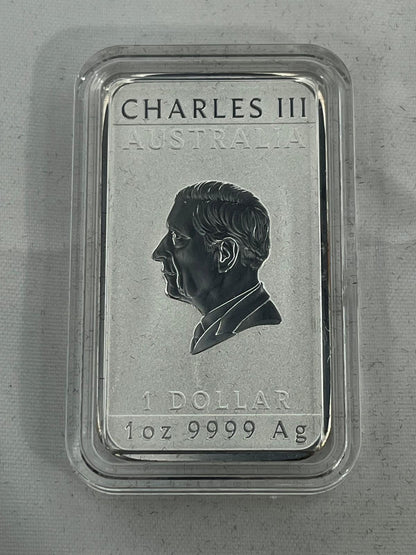 Silver bars Rectangular Dragons 8 x 1 oz