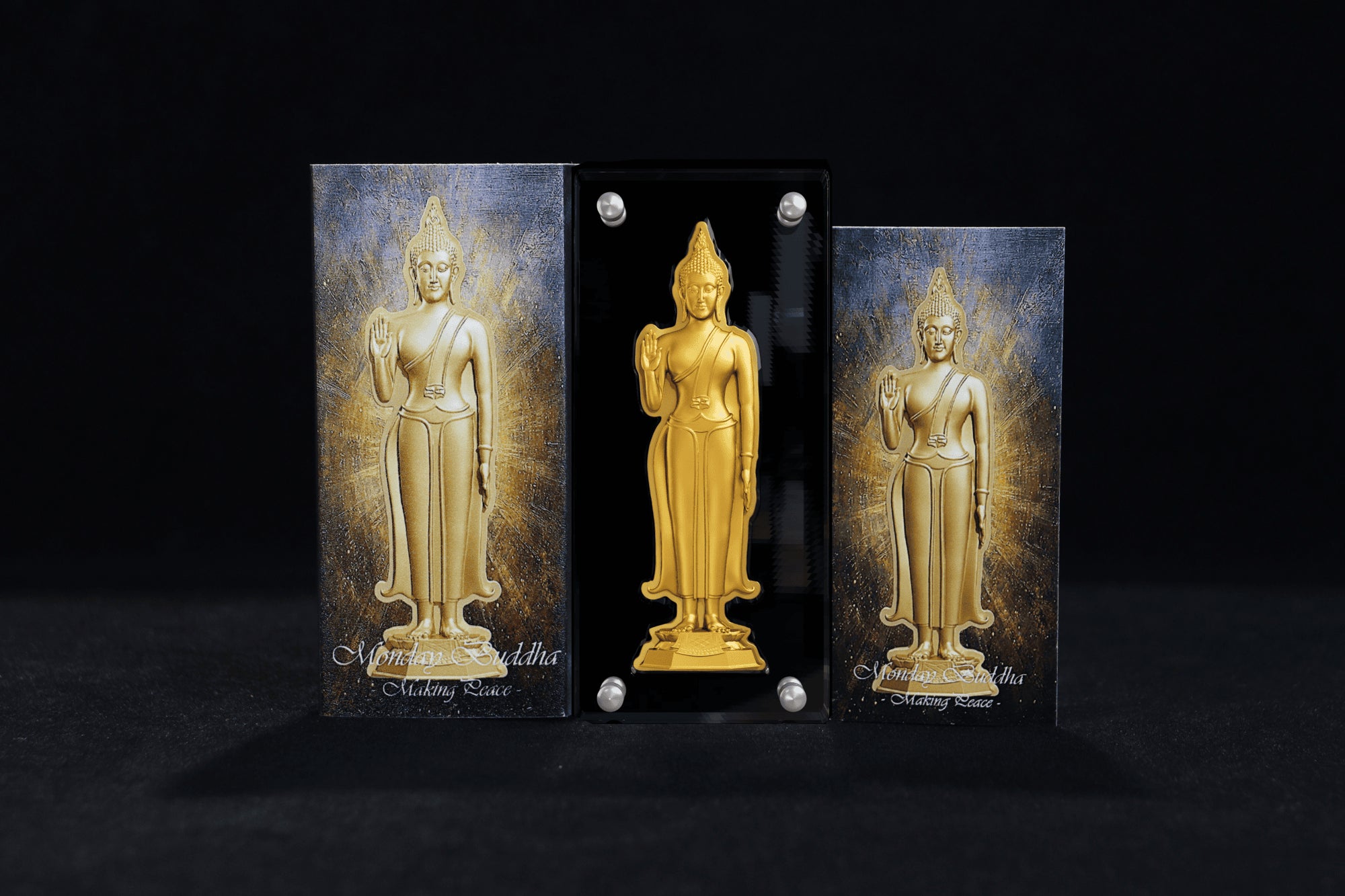 Chad -  7 Days Buddha SET in 8x 1 oz silver
