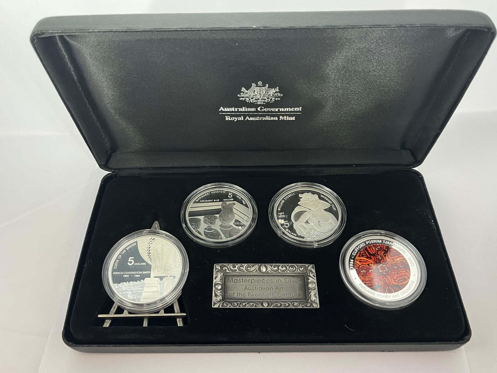 Masterpieces in Silver II Australian Art set