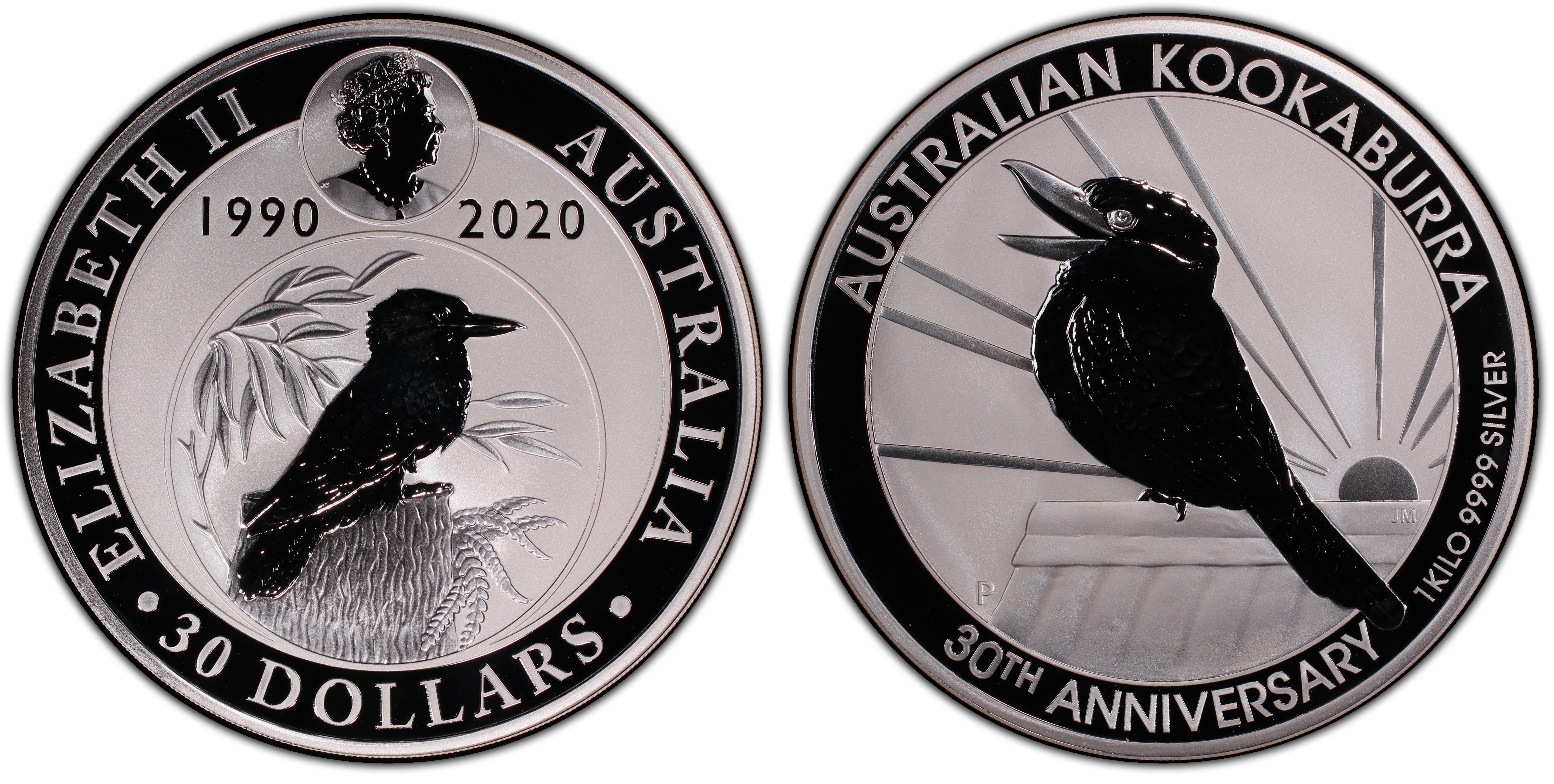 Australia - Kookaburra PCGS MS 70 - TopPop - 30th anniversary  - 1 kg