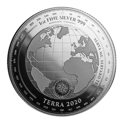 2020 - 1 oz - Tokelau Silver Terra Coin (In Capsule)