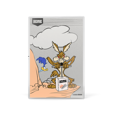 Niue - Looney Tunes - Acme TNT Plunger Foil With Chase