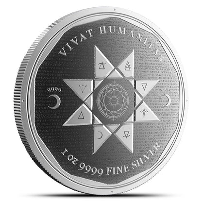 Tokelau - Silver Vivat Humanitas Coin BU - 2022 - 1 oz