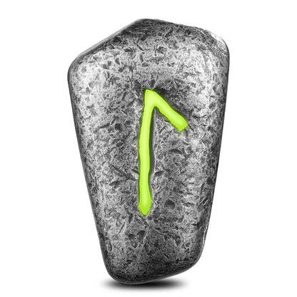 2025 Germania Runes - Laguz 1 oz Silver Ennobled Cast Bar