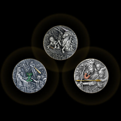 Niue - The Witcher series - 3 x 2 oz