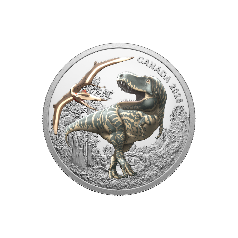 Canada - Fine Silver - T-Rex