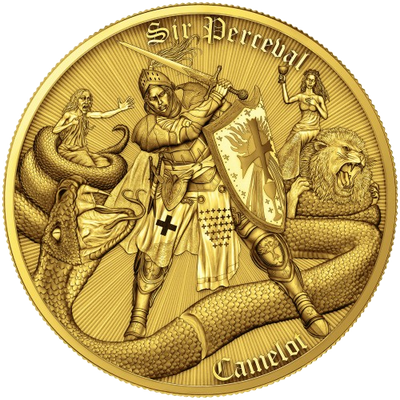Niue - Camelot - Sir Perceval Full Gilding