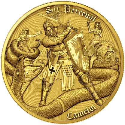 Niue - Camelot - Sir Perceval Full Gilding