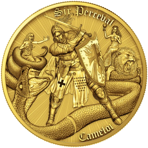 Niue - Camelot - Sir Perceval Full Gilding