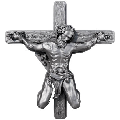 Cameroon - Saint James the Less 12 Apostle Series ANTIQUED - 2 oz