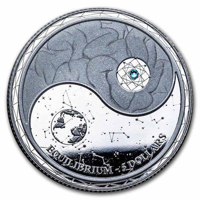 Tokelau - Silver Equilibrium Proof Coin Pressburg Mint - 2022 - 1 oz