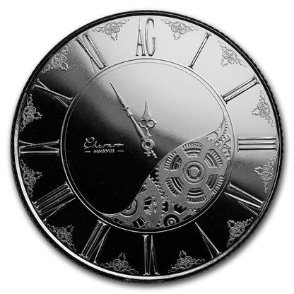 2018 1 oz Silver Chronos Round Proof-Like (In Capsule)