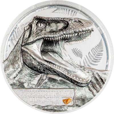 Cook Islands - Jurassic Relics – Carcharodontosaurus – 1 Unze