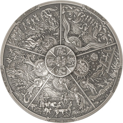 Palau - Aztec Five Suns – Ages of Man series