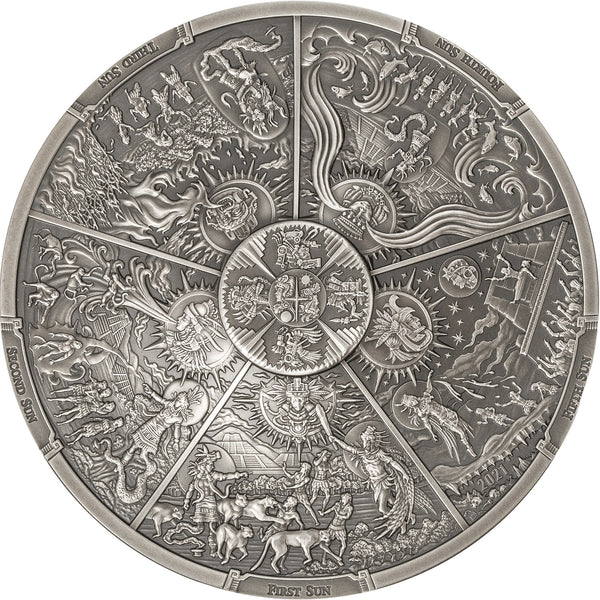 Palau - Aztec Five Suns – Ages of Man series