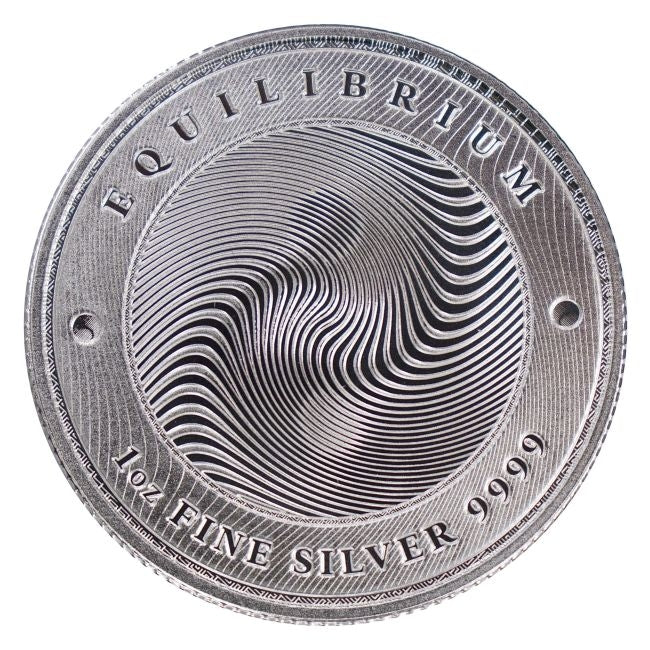 Tokelau - Silver Equilibrium Coin BU (In Capsule) - 2021 - 1 oz