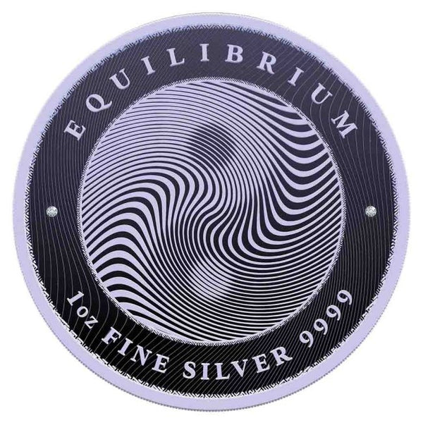 Tokelau - Silver Equilibrium Proof Coin Pressburg Mint - 2021 - 1 oz