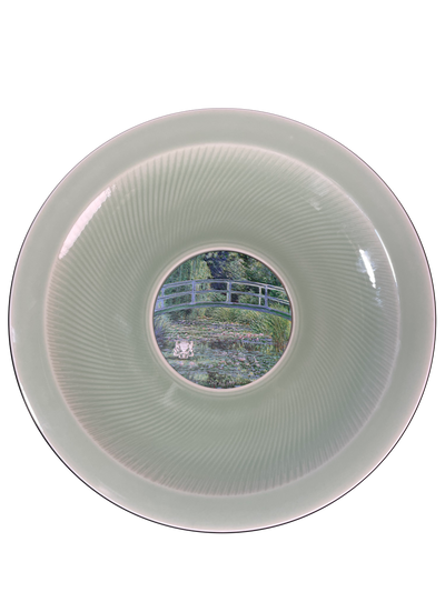 Tschad – Seerosenteich 1889 von Claude Monet Seladonporzellan – 2 oz