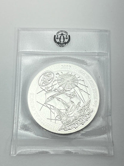 50 Amafranga Serie – Nautical Ounce Komplett Samling 2017–2024 – 9 x 1 oz Silver