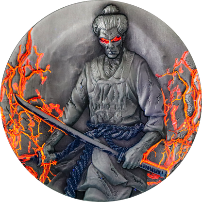 Cameroon - Zombified Samurai Glow in the Dark - 2 oz