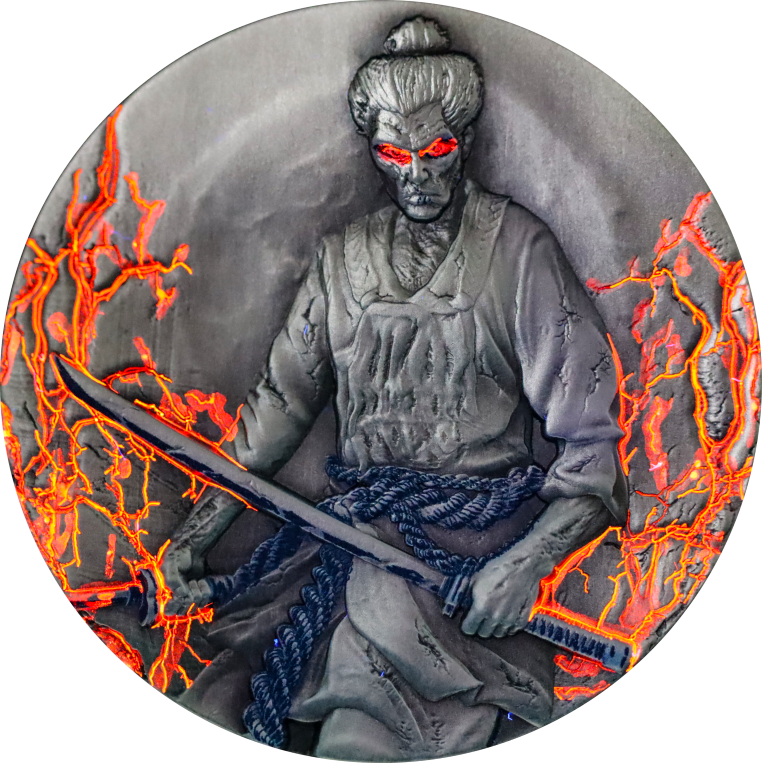 Cameroon - Zombified Samurai Glow in the Dark - 2 oz