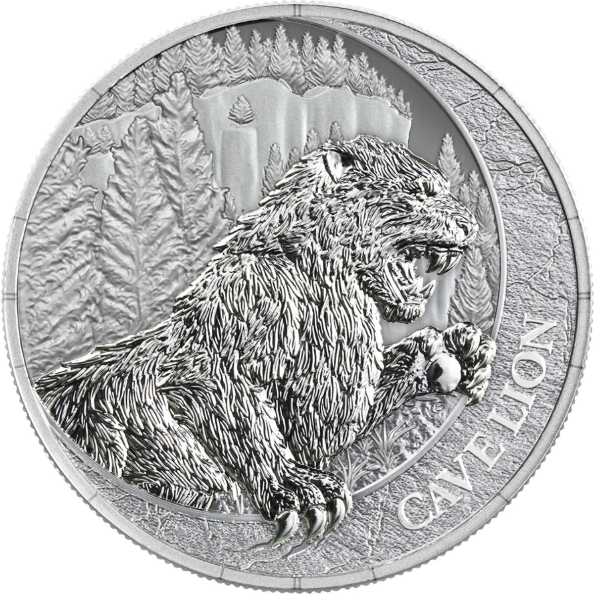 Liberia - Cave Lion Megafauna - 1 oz
