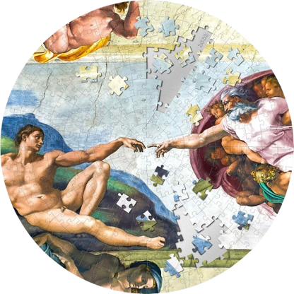 Palau - CREATION OF ADAM - Micropuzzle Treasures Special Edition - 5 oz
