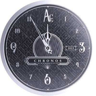 2023 - 1 oz - Niue Silver Chronos Coin (In Capsule)
