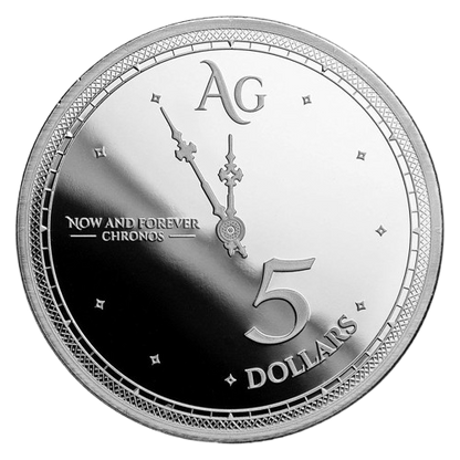 2019 - 1 oz - Tokelau Silver Chronos Silver Coin (In Capsule)