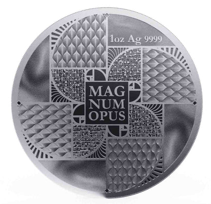 2023 - 1 oz - Niue Silver Magnum Opus Coin (In Capsule)