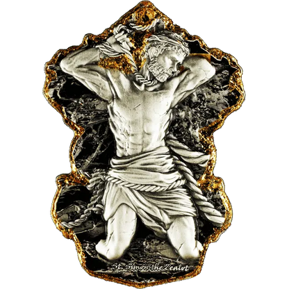 Cameroon - Saint Simon 12 Apostle Series ANTIQUE - 2 oz