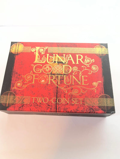 Tuvalu - Gutes Omen - Lunar Schlange 2er Münzset - 2 oz