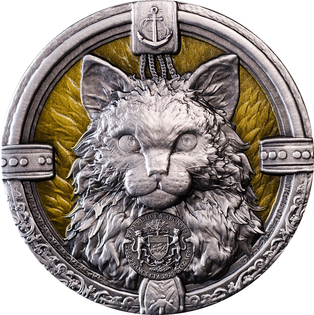 Gabon - The Ship Cat (glow in the dark) -  2 oz