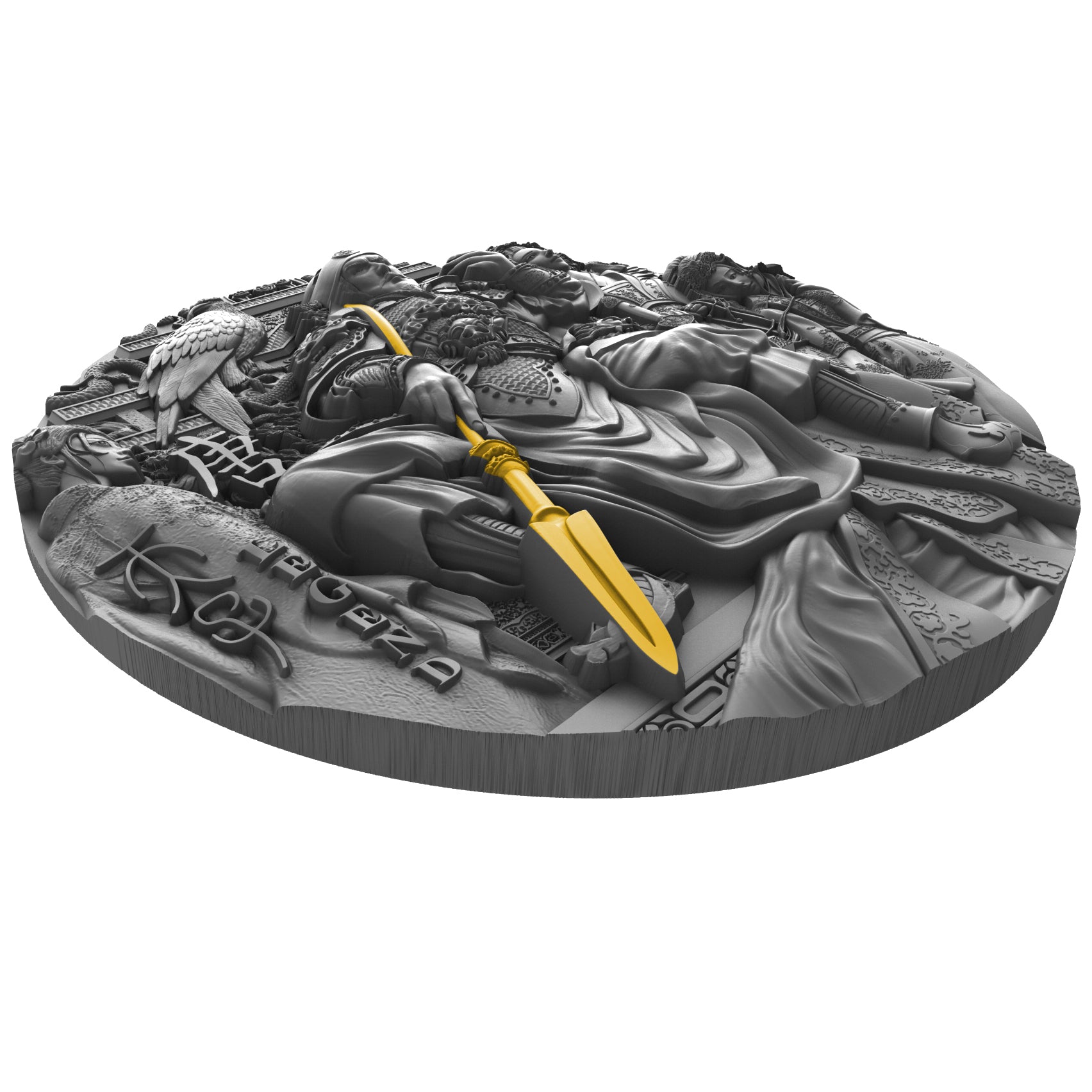 Niue – Taizong of Tang Legends of the Great Chinese Emperors 2 oz