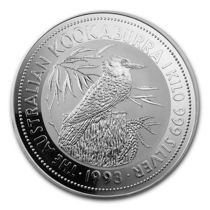 Australia - Silver Kookaburra Coin (In Capsule) - 1993 - 1 kg