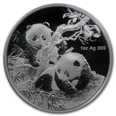 China - Panda - World Money Fair Proof - 30 g