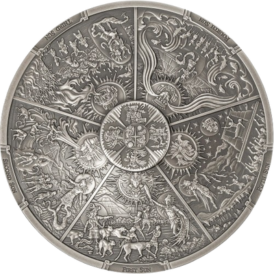 Palau - Aztec Five Suns – Ages of Man series
