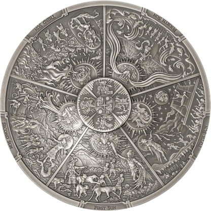 Palau - Aztec Five Suns – Ages of Man series