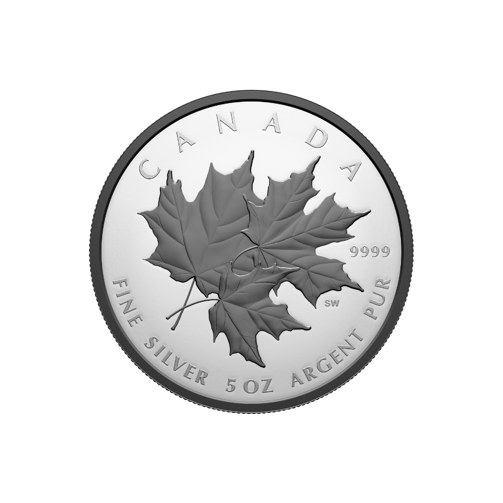 Canada - Fine Silver Coin - Triple maple